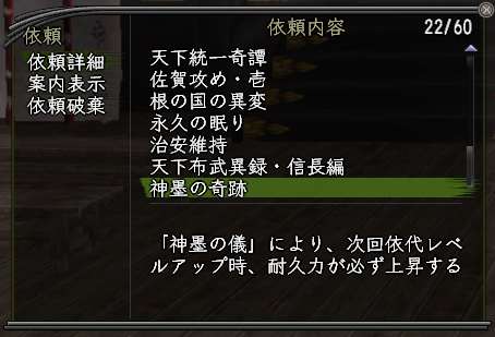 神木の儀を行った状態